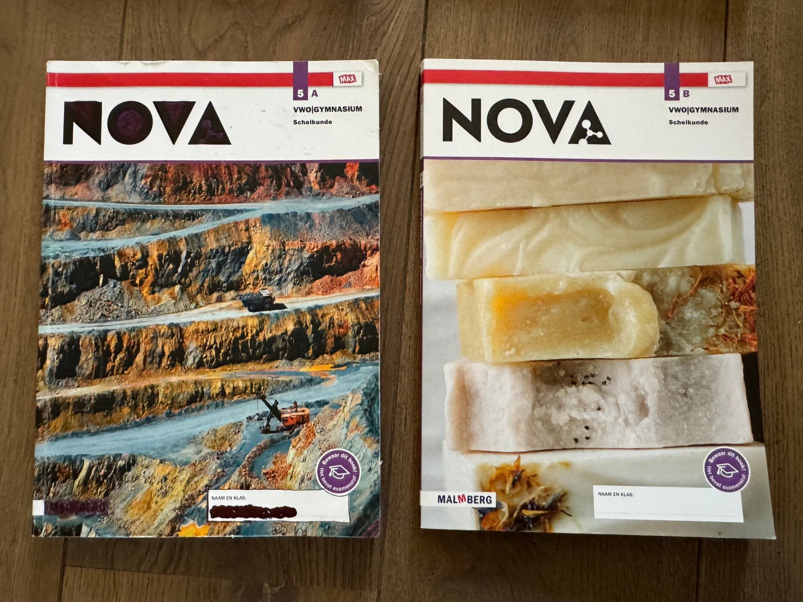 NOVA Scheikunde vwo 5. Deel A en B, Ophalen, Zo goed als nieuw, VWO, Scheikunde