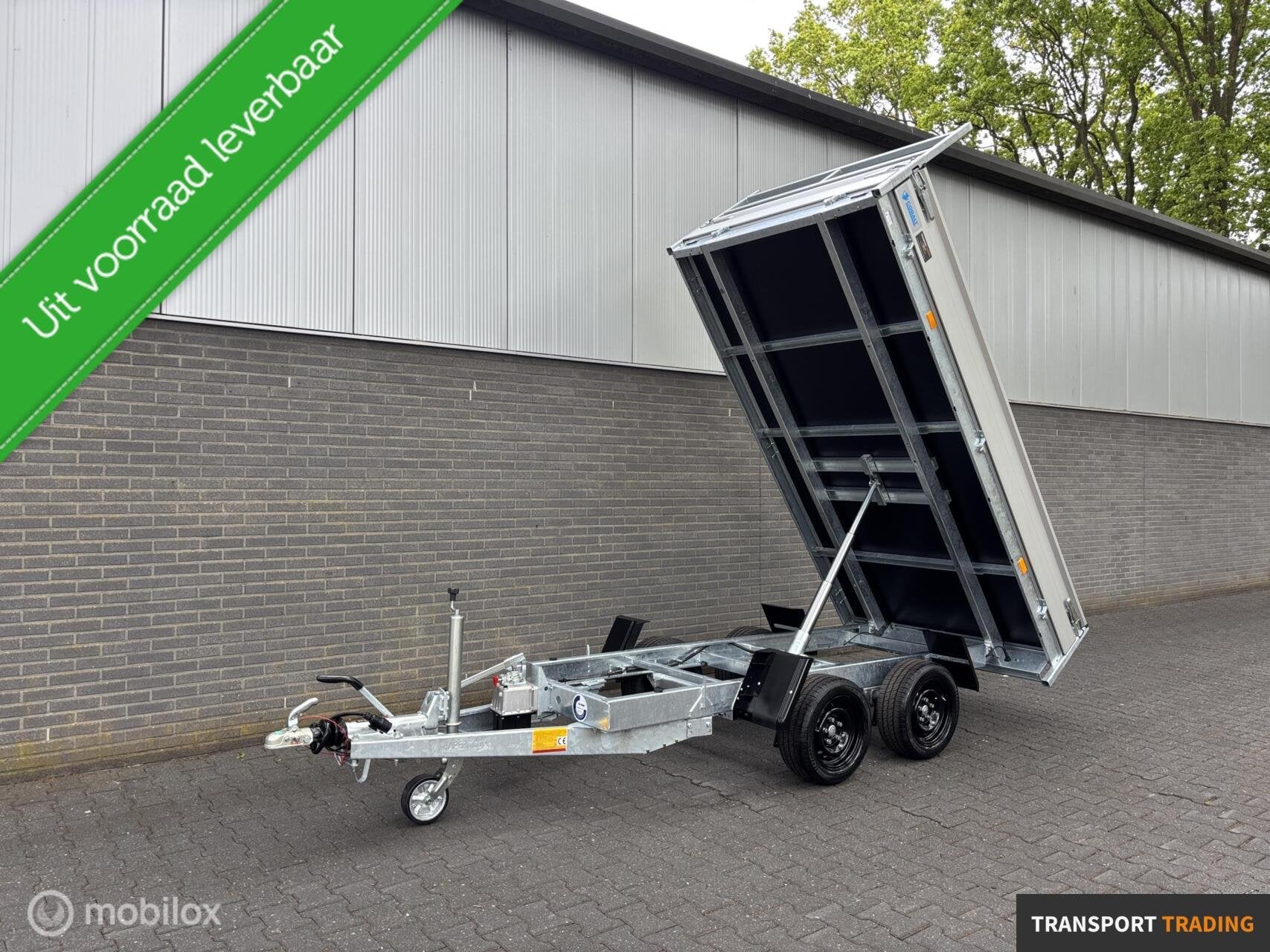 DEMO Hapert Cobalt HB 2700 KG kipper 305x160 cm Bj. 2026!, Transport Trading, Nieuw, Info@transporttrading.nl, De Grift 15 Nieuwleusen