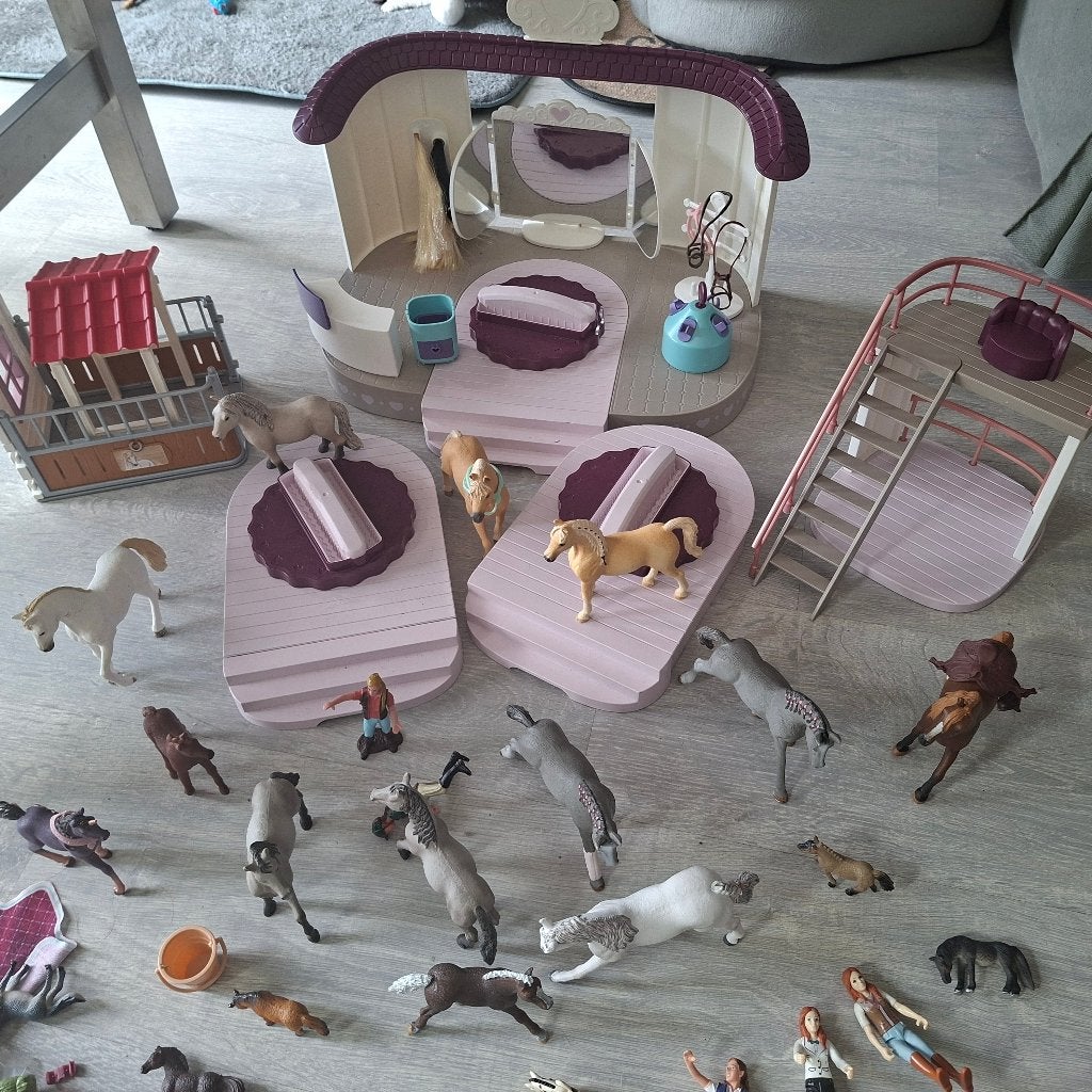 Schleich paarden, Ophalen of Verzenden, Zo goed als nieuw