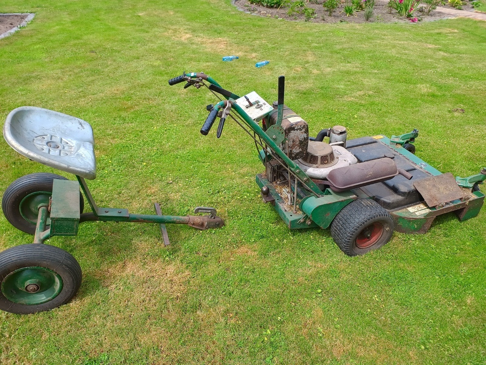 Ransomes cirkelmaaier/ ruwterrein zit maaier, Tuin en Terras, Ophalen, Cirkelmaaier, Gebruikt, Ransomes