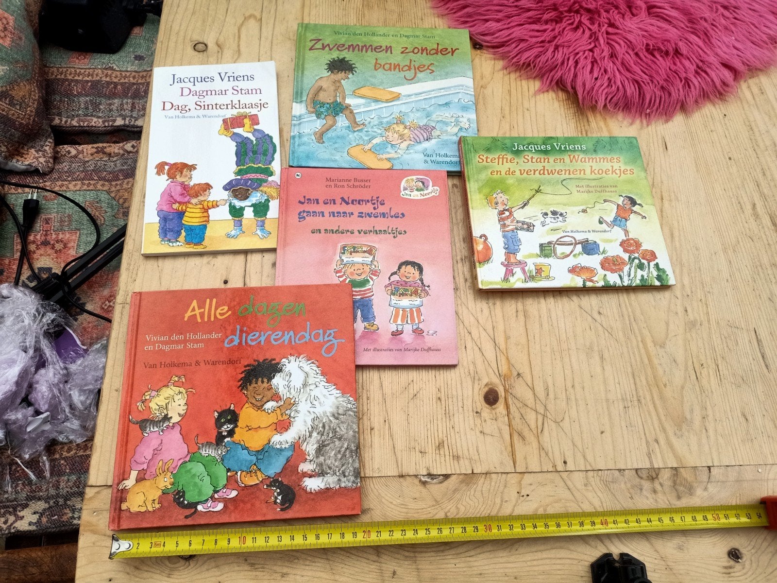 Diverse kinderboeken set: Jacques Vriens, Dagmar Stam, Ophalen of Verzenden, Gelezen, Jacques Vriens, Dagmar Stam, Vivian den Hollander