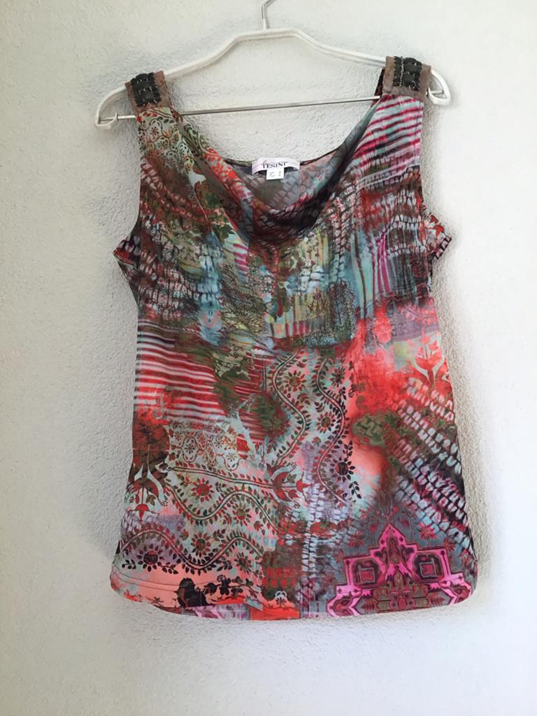 Nieuwe Linea Tesini Top meerkleurig maat 38, Maat 38/40 (M), Overige kleuren, Nieuw, Ophalen of Verzenden