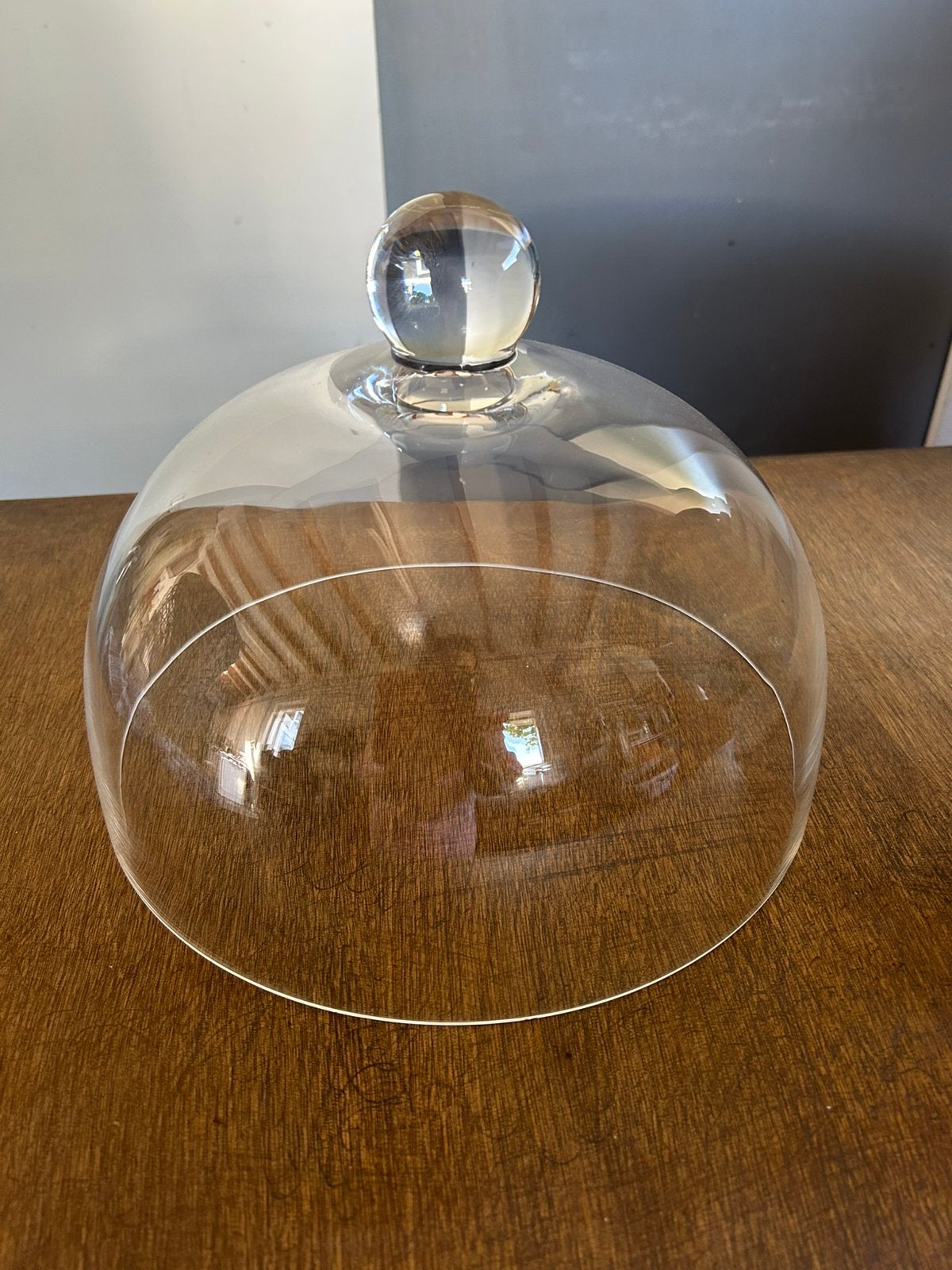 Stolp glas, Glas, Ophalen, Zo goed als nieuw, 30 cm