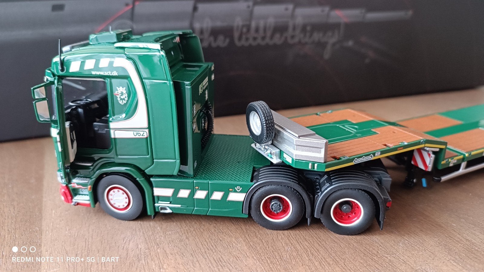 SCANIA NEXT GEN SCT DENEMARKEN 4AS DIEPLADER IMC, Hobby en Vrije tijd, Ophalen of Verzenden, Nieuw, Bus of Vrachtwagen, Overige merken