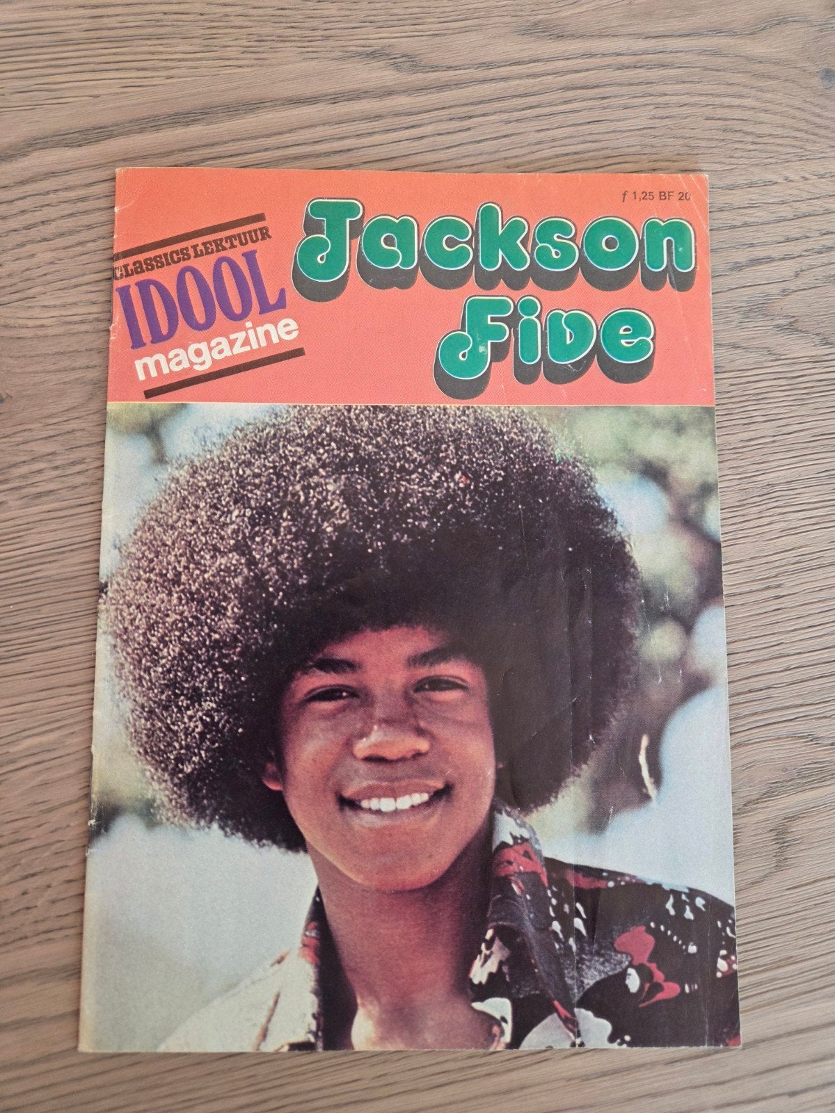Idool Magazine Jackson Five - Michael Jackson (1970s), Ophalen of Verzenden, 1960 tot 1980, Nederland, Tijdschrift