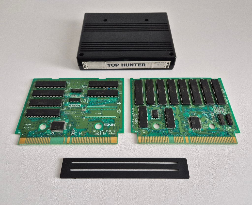 Top Hunter SNK Neo Geo MVS Video Game Arcade Cartridge, Avontuur en Actie, Gebruikt, 1 speler, Ophalen of Verzenden