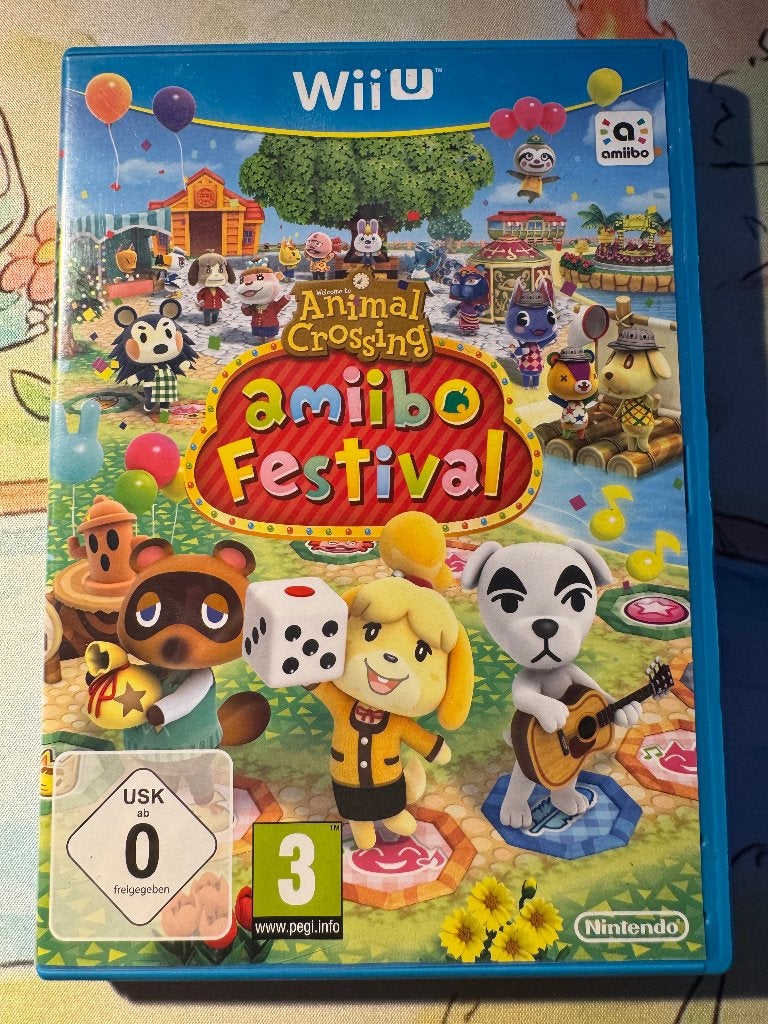 Animal Crossing Amiibo Festival voor Nintendo WiiU, 1 speler, Ophalen of Verzenden, Zo goed als nieuw, Vanaf 3 jaar