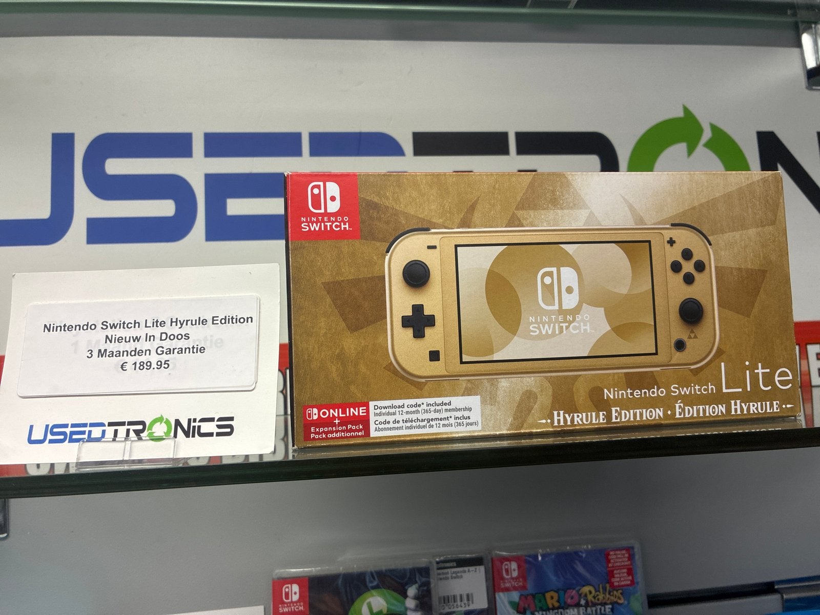 Nintendo Switch Lite Hyrule Edition (Goud), Spelcomputers en Games, Ophalen of Verzenden, Overige kleuren, Nieuw
