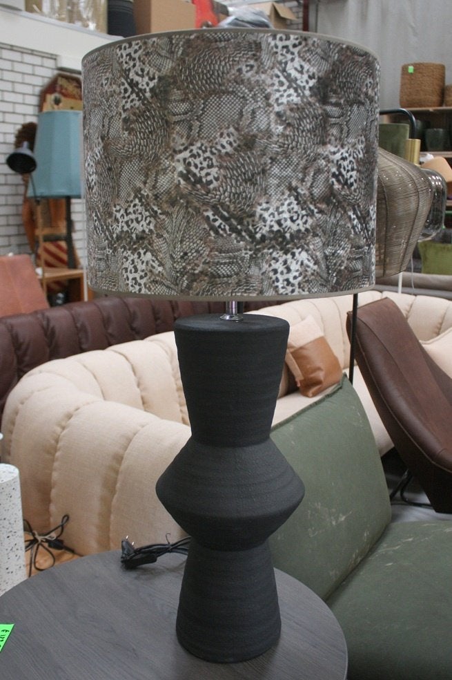Tafellamp AYLA & lampenkap KEYON Light & Living zwart