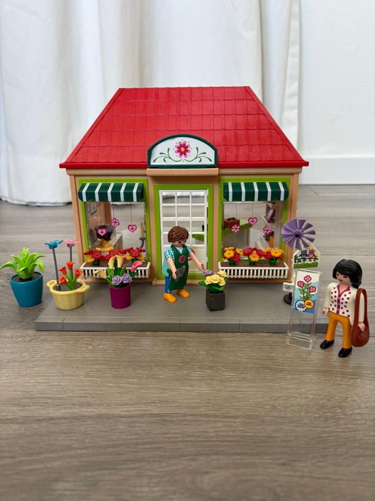 Playmobil bloemenwinkel. Compleet, Ophalen, Zo goed als nieuw, Complete set