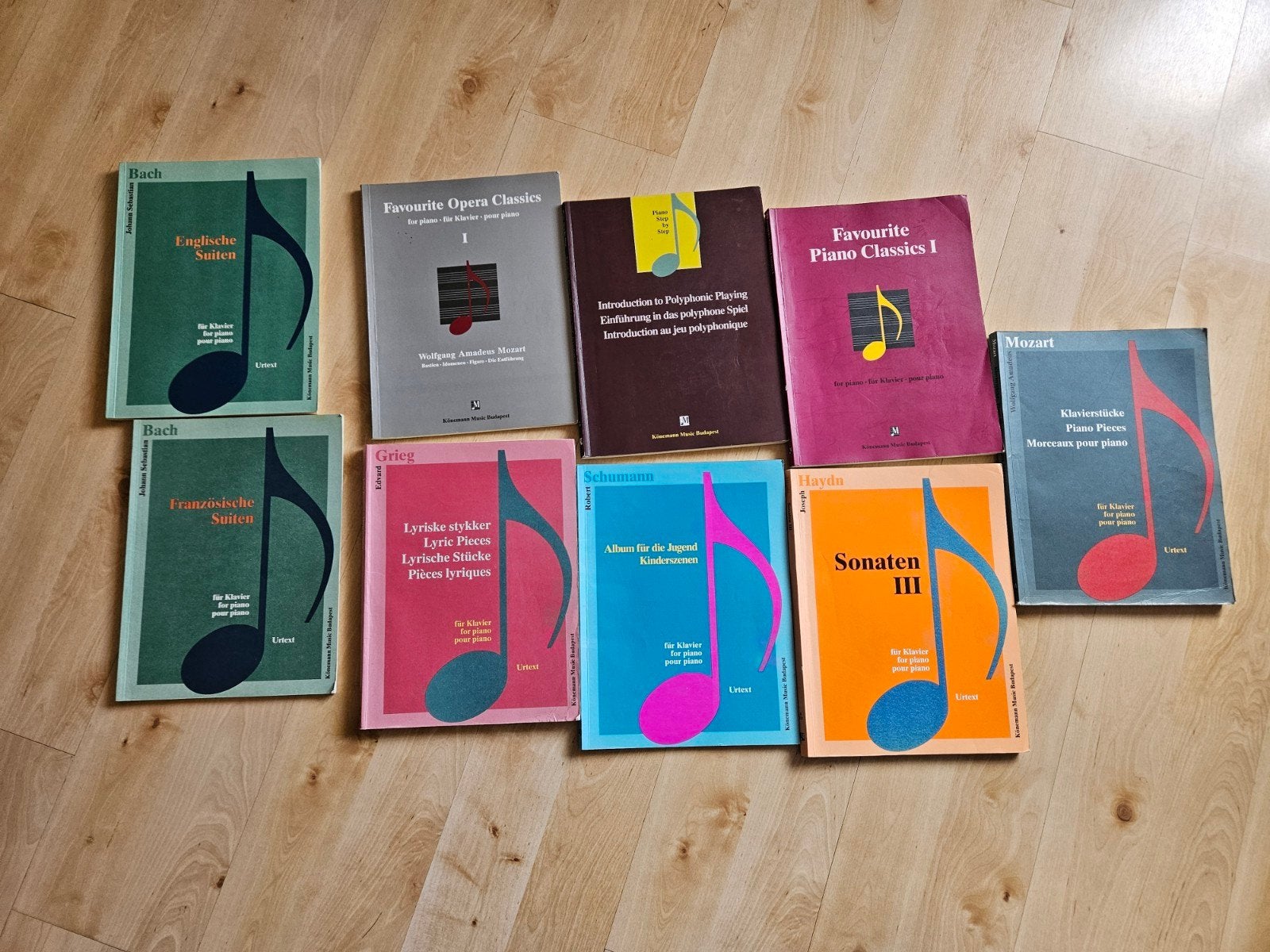 Diverse bladmuziek voor piano - Klassiek en meer, Muziek en Instrumenten, Bladmuziek, Gebruikt, Klassiek, Les of Cursus, Ophalen of Verzenden