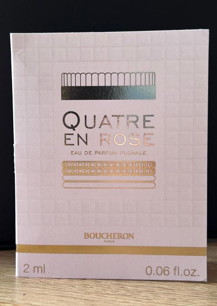 Boucheron - Quatre en Rose - Eau de parfum Florale - 2ml, Ophalen of Verzenden, Nieuw