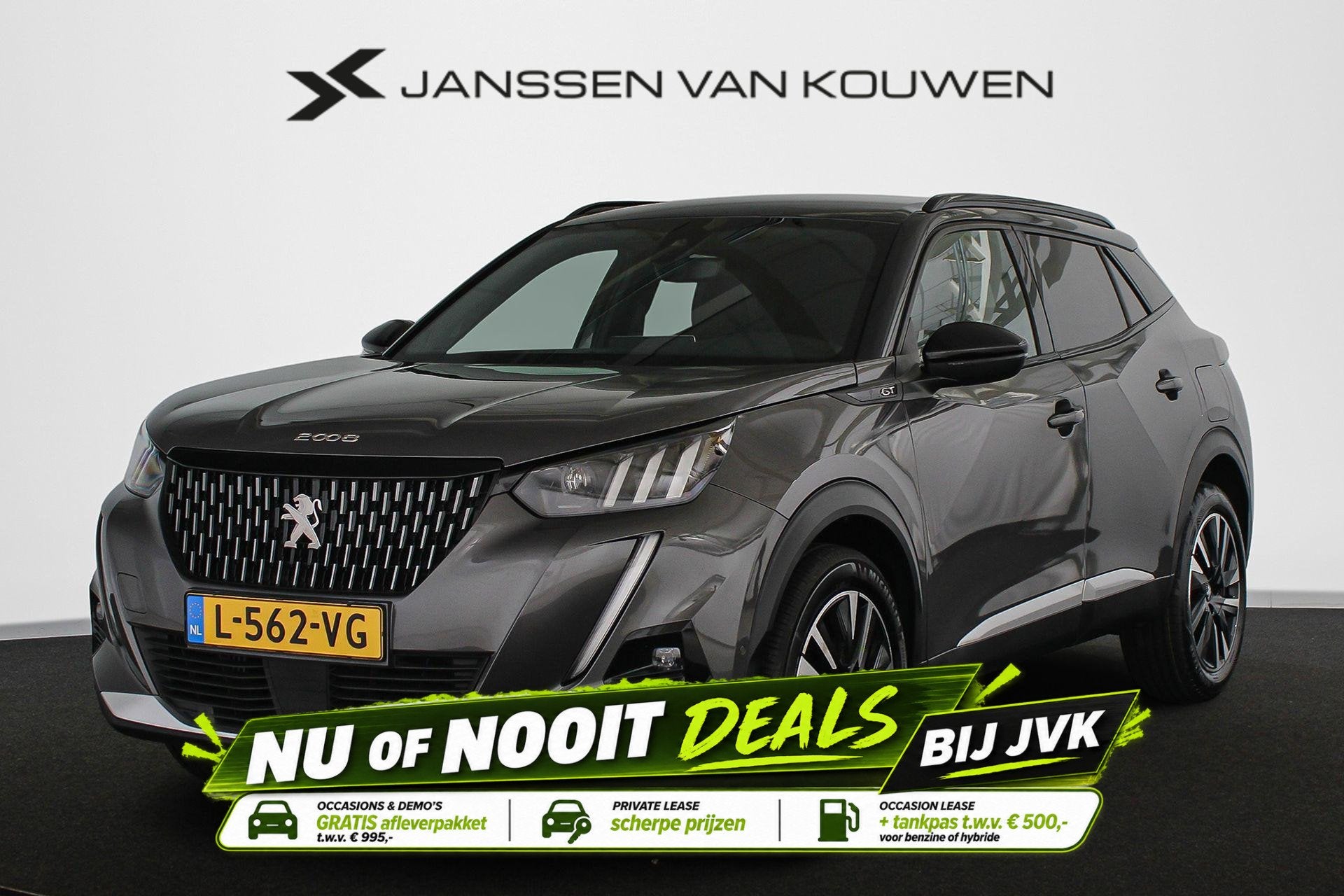 Peugeot 2008 1.2 PureTech GT Pack Stoelverwarming Keyless Ac, Auto's, Voorwielaandrijving, Gebruikt, Euro 6, 1199 cc