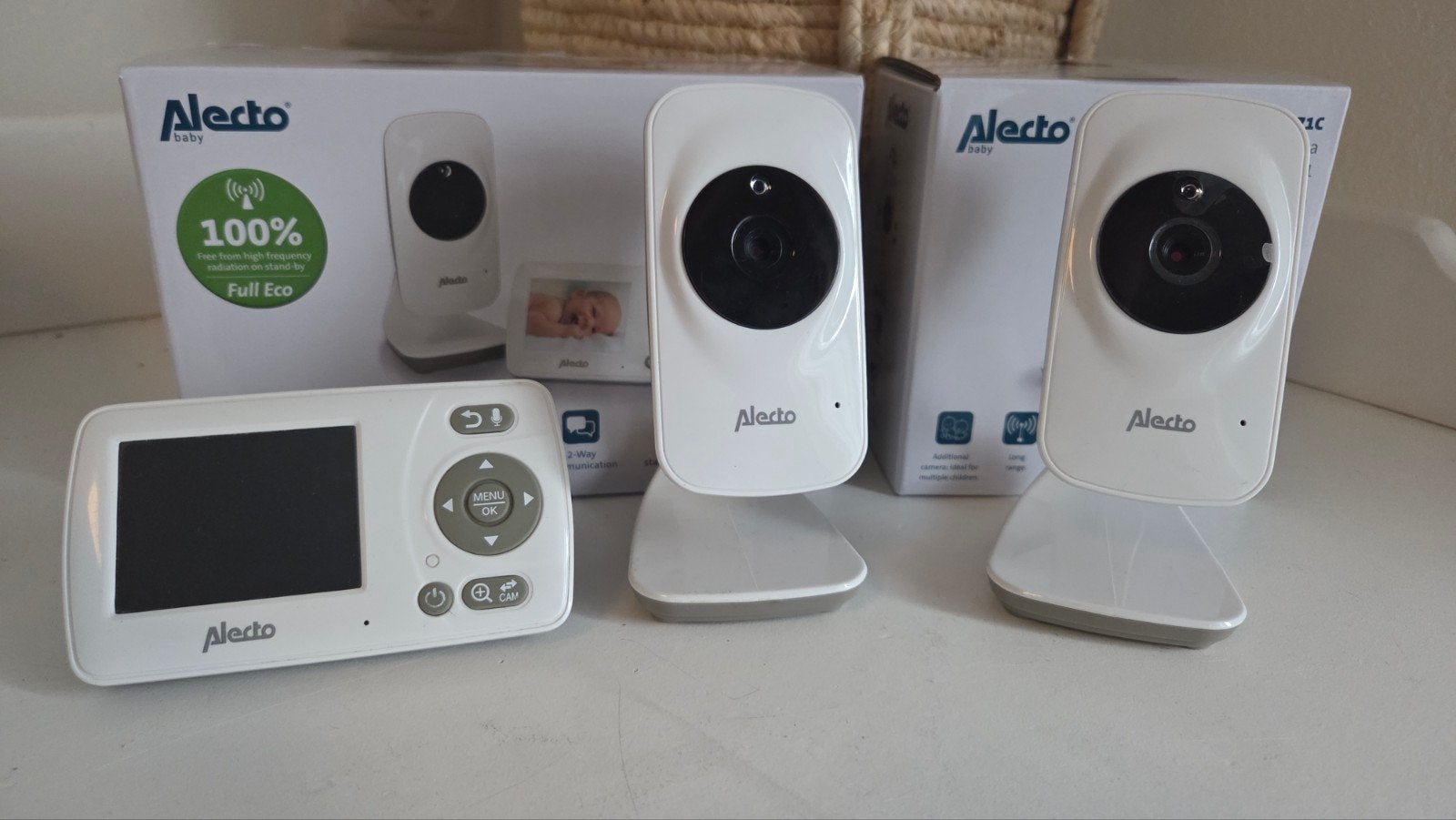 Babyfoon ZONDER wifi, Kinderen en Baby's, Babyfoons, Ophalen, Zo goed als nieuw, 250 meter of meer, Camera