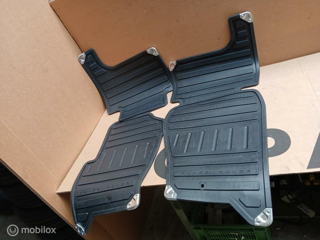 Matten Range Rover Sport L320 Rubber Vloermatten set tapijt, Land Rover, Land Rover, Nieuw, Ophalen of Verzenden