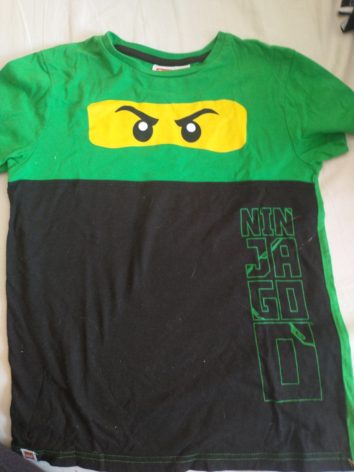 Ninjago shirt maat 134, Ophalen of Verzenden, Zo goed als nieuw, Jongen, Shirt of Longsleeve