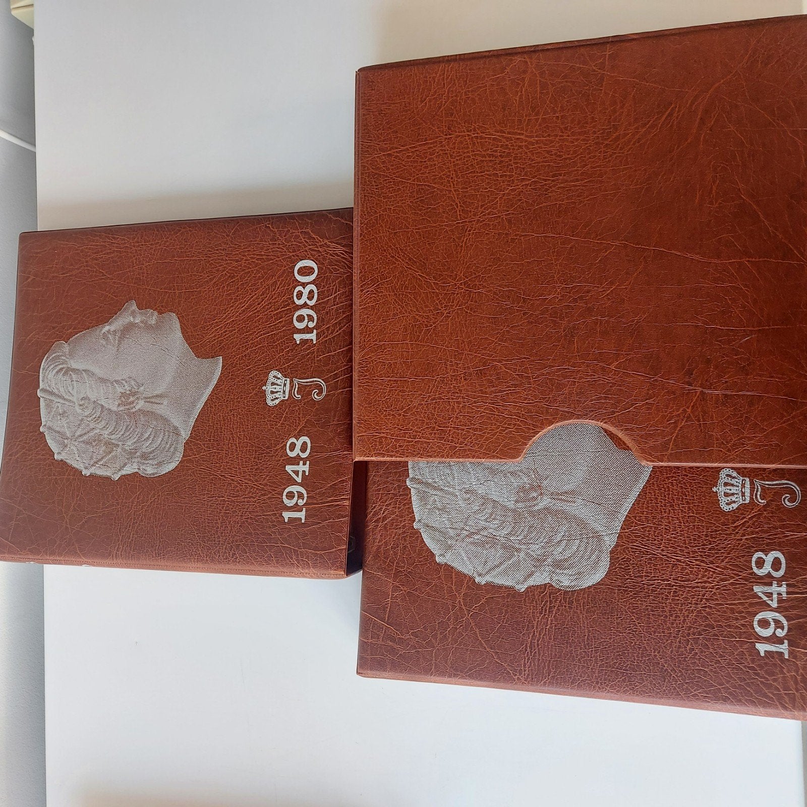 2 x Juliana munten mappen, Ophalen of Verzenden