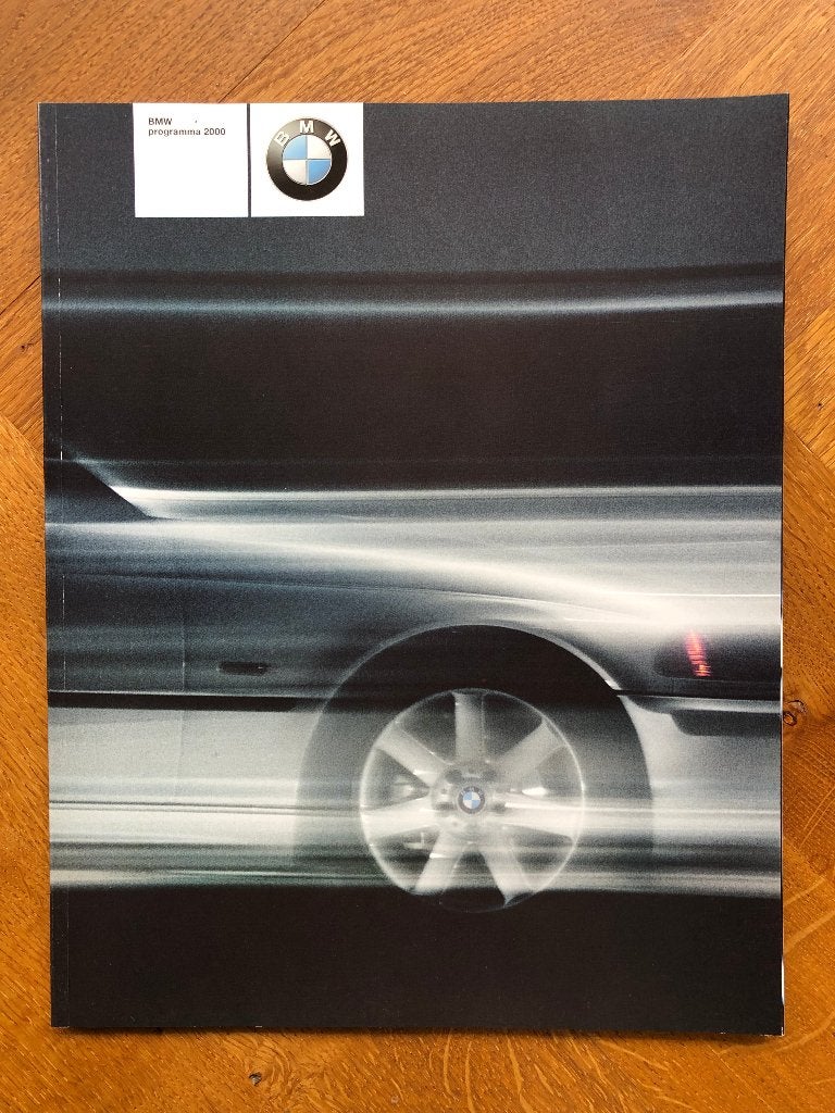 BMW Programma 2000 folder, Verzenden, Nieuw, BMW, BMW