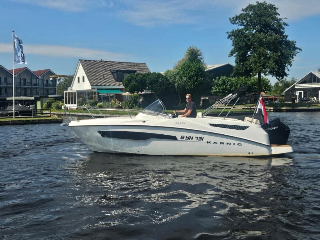 Karnic SL 651 incl. Mercury 175 PK V6 DTS | Vaarklaar!, Watersport en Boten, Info@bomert.nl, Bomert Watersport B.V., Zo goed als nieuw