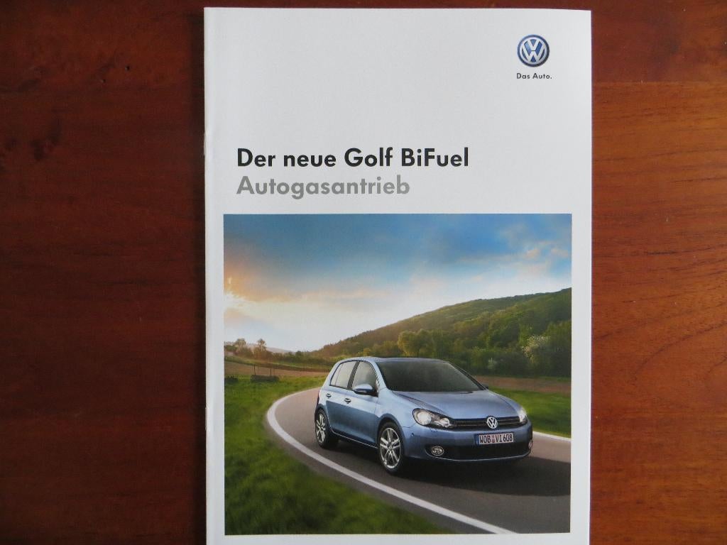 Volkswagen Golf BiFuel Autogasantrieb (maart 2009), Ophalen of Verzenden, Nieuw, Volkswagen