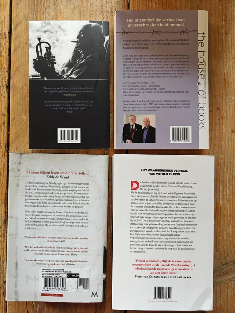 4 Oorlogsboeken., Boeken, Ophalen of Verzenden, Tweede Wereldoorlog, Zo goed als nieuw, Overige onderwerpen