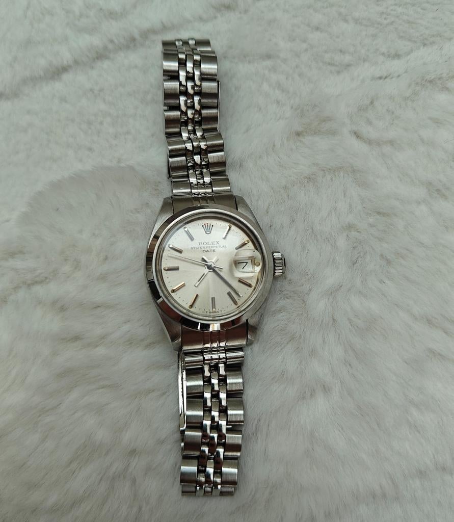 Rolex oyster perpetual date, Rolex, Polshorloge, Ophalen of Verzenden, Zo goed als nieuw