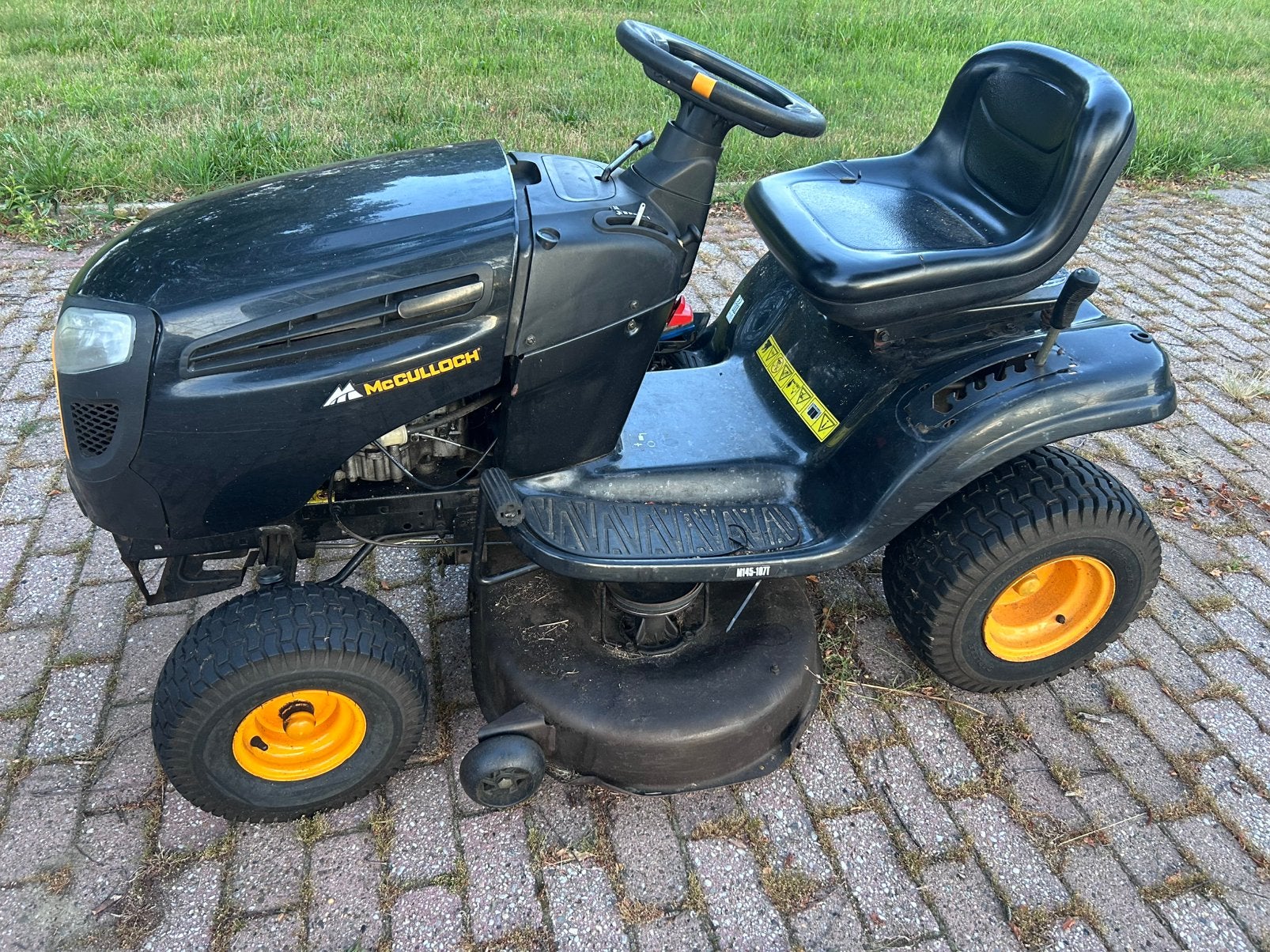 Mculloch zitmaaier voor onderdelen, Tuin en Terras, Zitmaaiers, Ophalen, Gebruikt