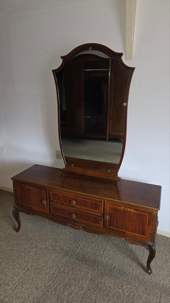 Romantische kaptafel met spiegel - Klassiek design, Ophalen