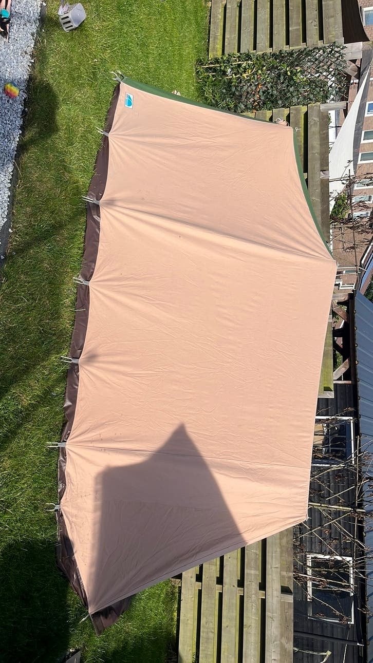 Vintage katoenen tent, Ophalen of Verzenden, Zo goed als nieuw