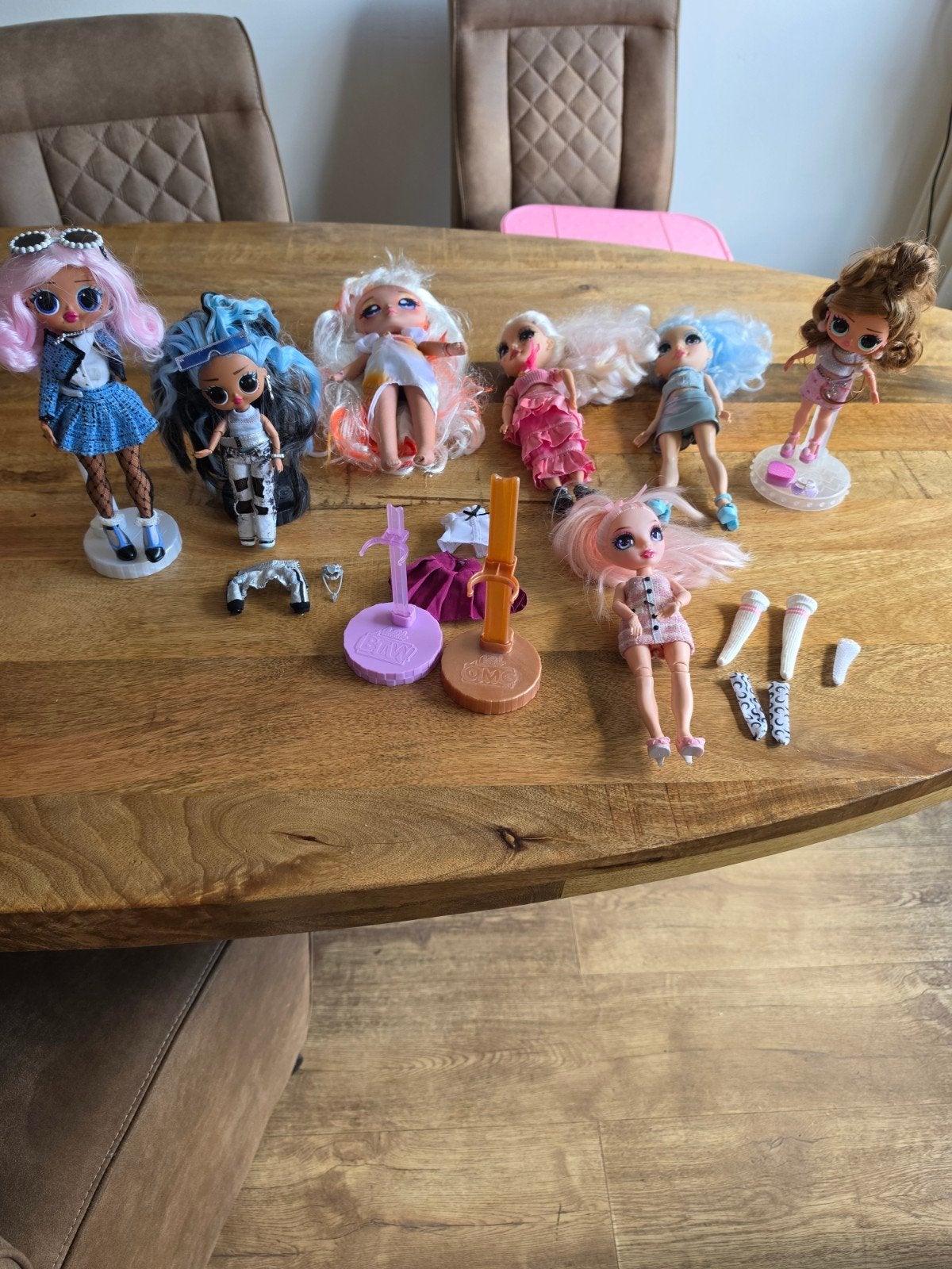 allerlei kleuren, lol/nanana poppen, Ophalen of Verzenden, Gebruikt, Pop