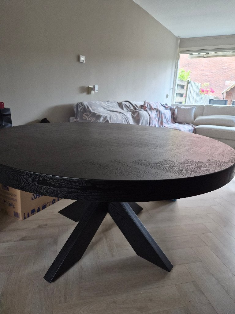 Nieuwe eettafel, Huis en Inrichting, Ophalen, Nieuw, Rond, 150 tot 200 cm