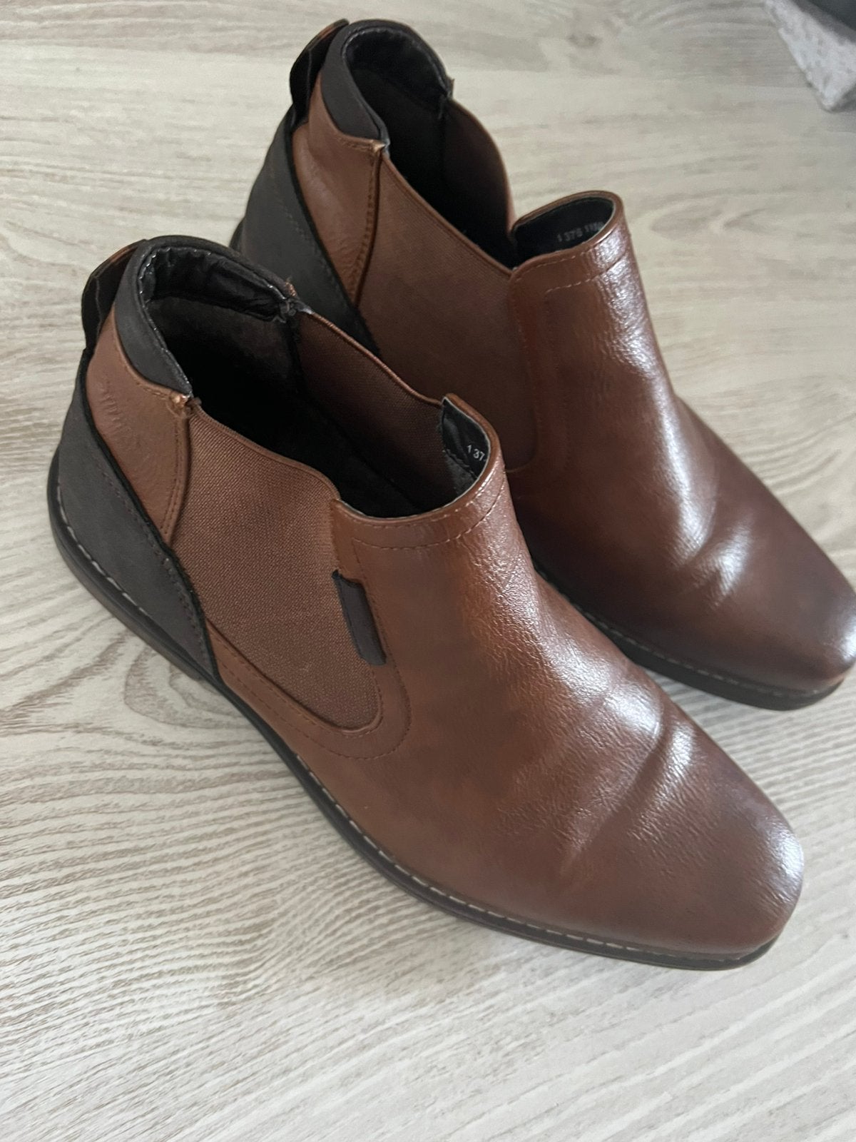 Heren bruine boots, Ophalen of Verzenden, Zo goed als nieuw, Bruin, Boots