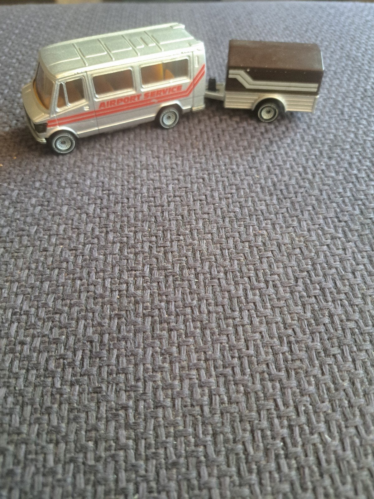 siku model mercedes 208 plus aanhanger airport service, Gebruikt, West germany, N.b, Bus of Vrachtwagen