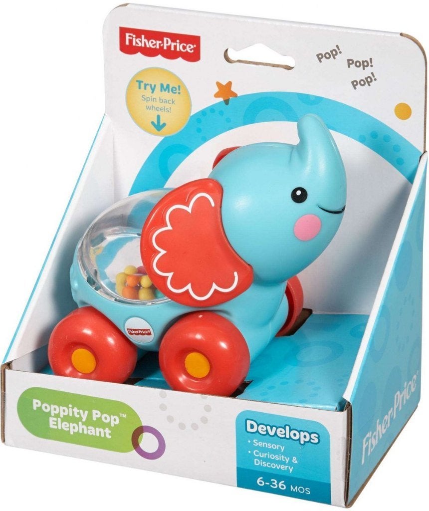 Fisher-Price: Poppity Pals: Olifant, Kinderen en Baby's, Speelgoed | Fisher-Price, Speelset, ., Nieuw, Ophalen of Verzenden