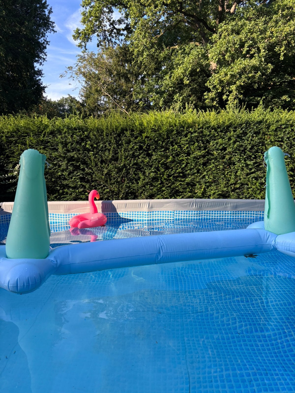 Intex ultra zwembad - 732 x 366 x 132 cm - incl filterpomp, Gebruikt, 300 cm of meer, Rechthoekig, Ophalen