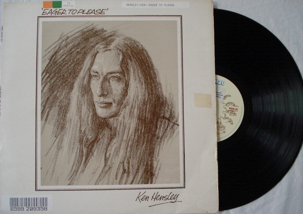 Ken Hensley - Eager top lease, LP, Gebruikt, Overige genres, Ophalen of Verzenden