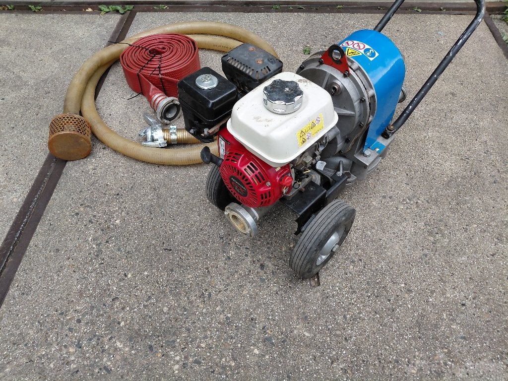 AMT membraan / vuilwaterpomp - slangen / Honda GX 160 motor, Ophalen, Gebruikt, Handmatig, Overige typen