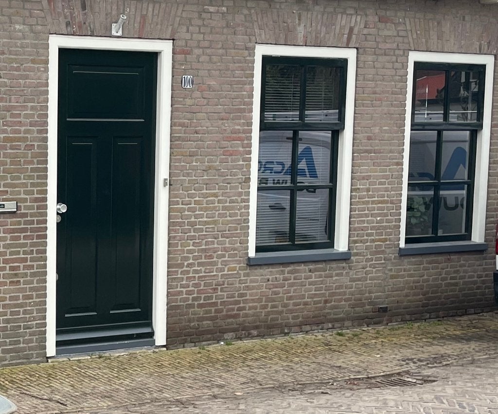 Voordeur, hardhout, Ophalen, Gebruikt, 80 tot 100 cm, 215 cm of meer