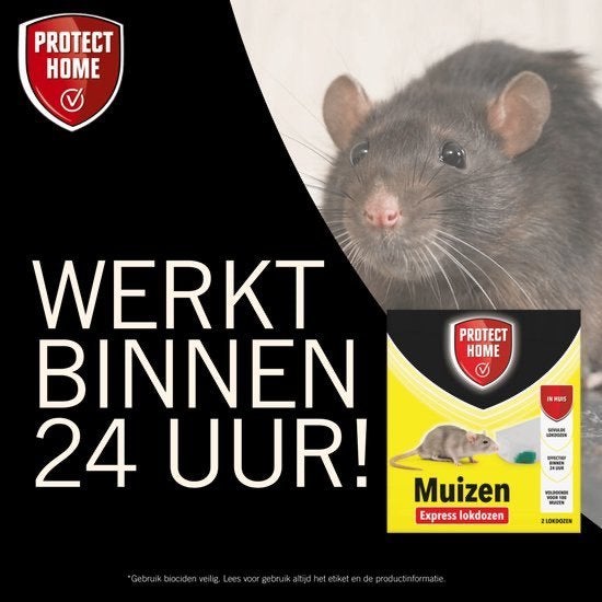 Lokdoos Muizen - 2 Stuks - Muis Bestrijden GRATIS VERZENDING, Verzenden, Nieuw, Ongediertebestrijding