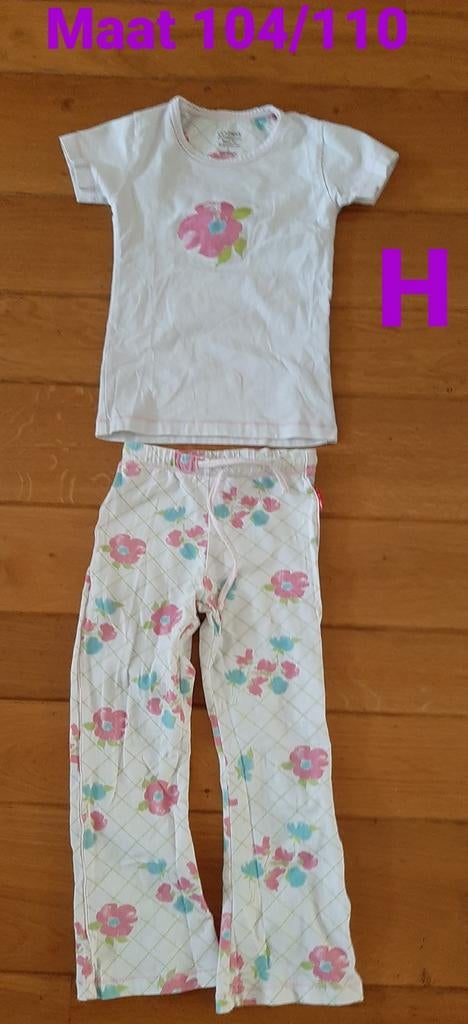 Claesen's huispakjes/pyjama's maat 104/110, Ophalen of Verzenden, Zo goed als nieuw, Meisje, Nacht- of Onderkleding