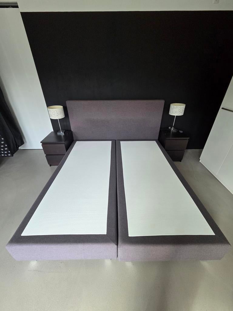 Gratis EASTBORN no 5 boxspring 180 x 200 incl hoofdbord, Huis en Inrichting, Slaapkamer | Bedden, Gebruikt, Tweepersoons, Ophalen of Verzenden