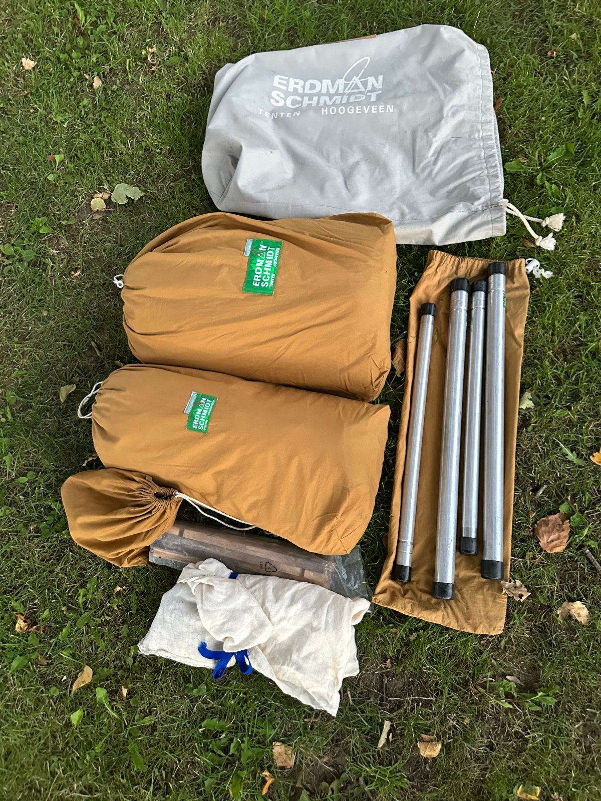 Erdman Schmidt Tent - Vuurpad, Ophalen, Gebruikt, Tot en met 3