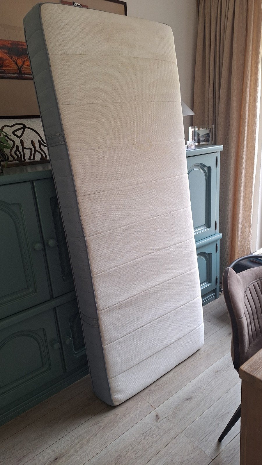 matras, Ophalen, Eenpersoons, Zo goed als nieuw, 80 cm