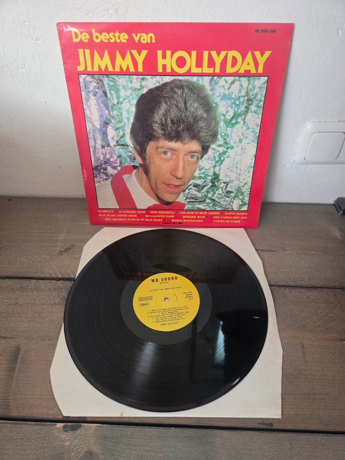 De Beste van Jimmy Hollyday LP - Vintage Vinyl, Ophalen of Verzenden, 1970 - 1979, Gebruikt, 12 inch