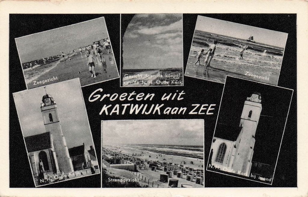 703-458-007 Groeten uit Katwijk aan Zee, Verzenden, Voor 1920, Zuid-Holland