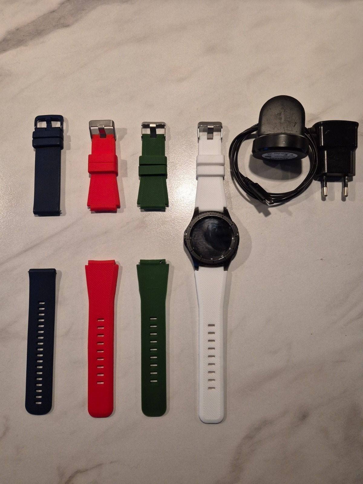 Samsung gear S3 frontier smartwatch., Ophalen of Verzenden, Zwart, Android