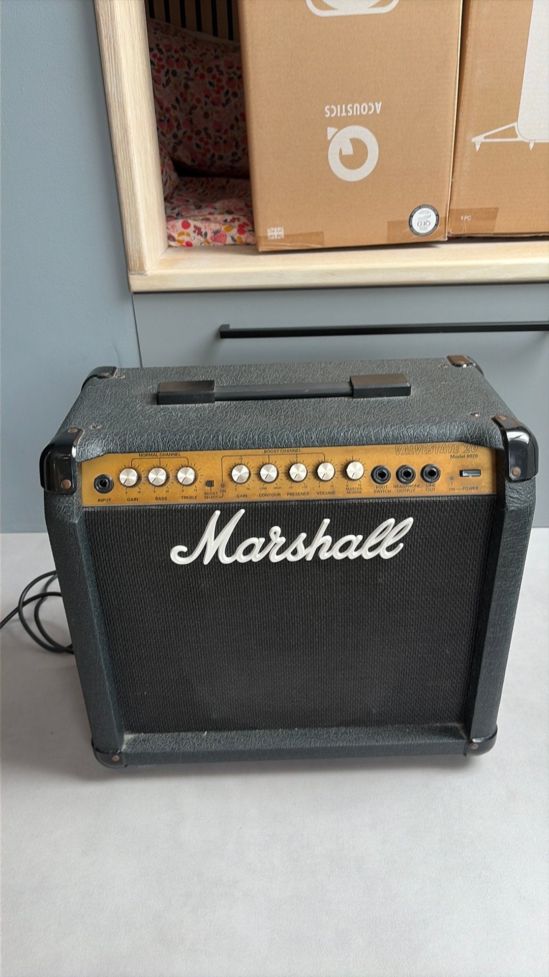 Marshall Valvestate 20 (Model 8020) – oefenversterker, Ophalen, Gebruikt, Minder dan 50 watt