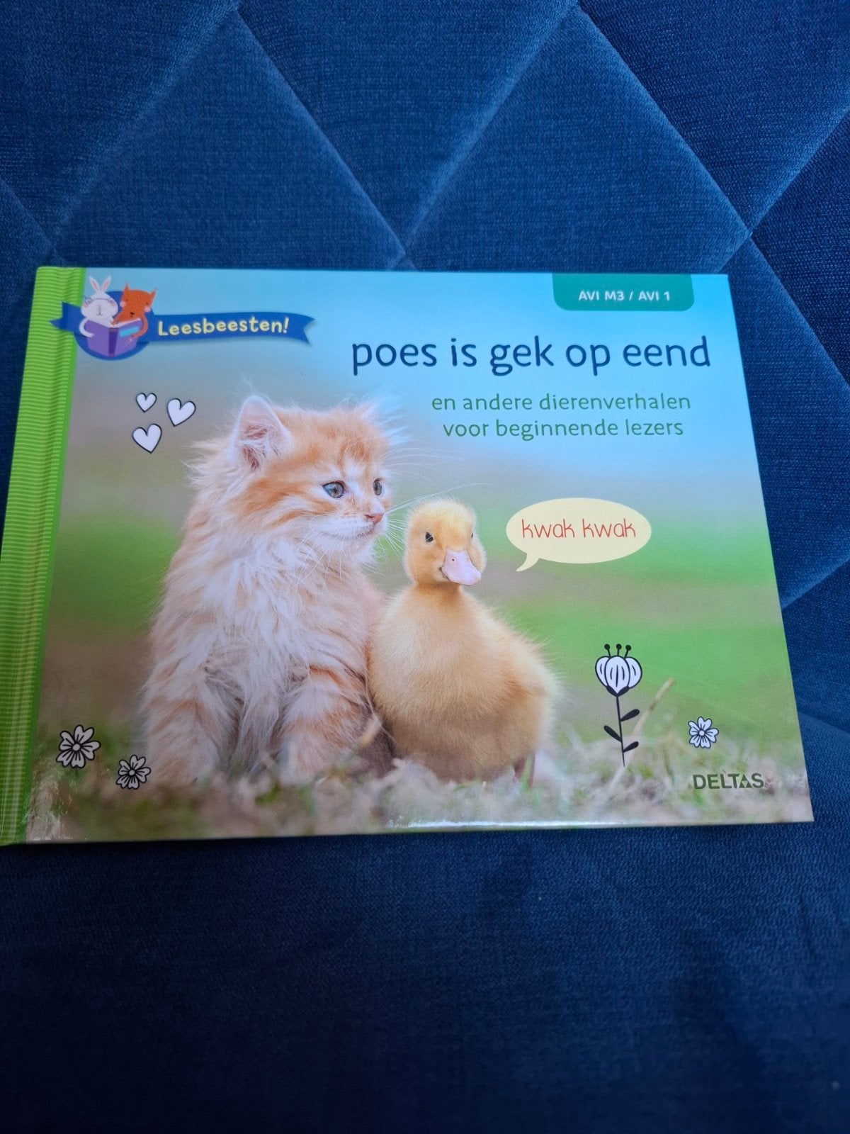 Leesbeestjes! Poes is gek op eend - Dierenverhalen, Boeken, Onbekend, Fictie algemeen, Jongen of Meisje, Ophalen of Verzenden