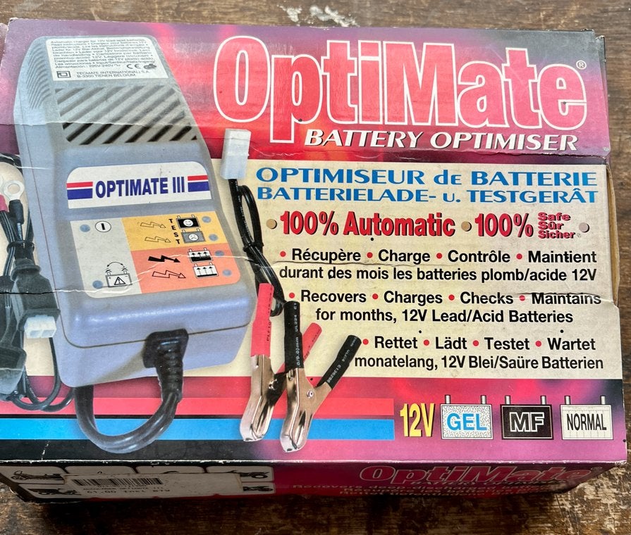Optimate Battery Optimiser Druppellader, Auto-onderdelen, Accu's en Toebehoren, Gebruikt, Ophalen of Verzenden