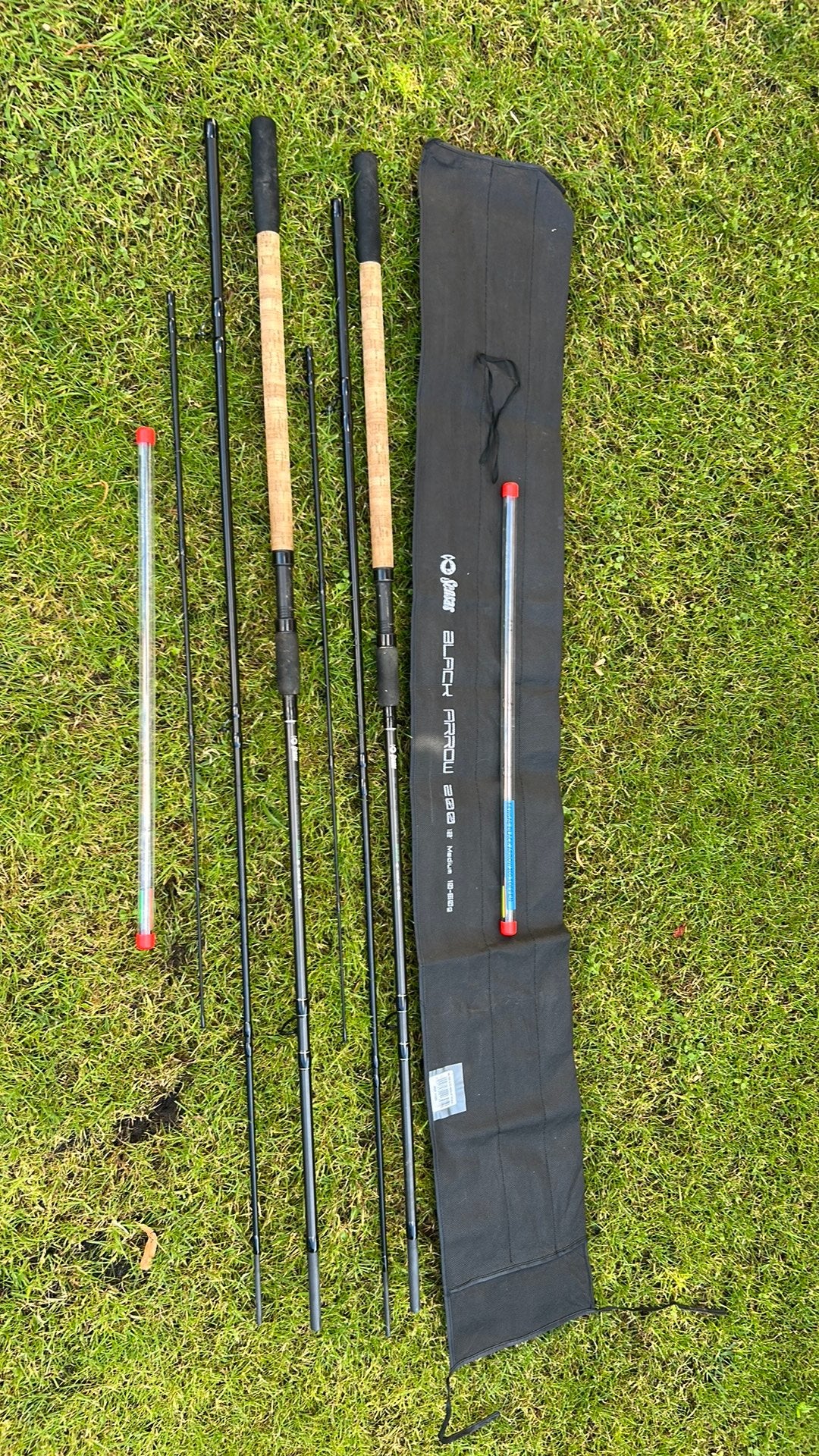 Sensas black arrow 200 2x, Ophalen, Zo goed als nieuw